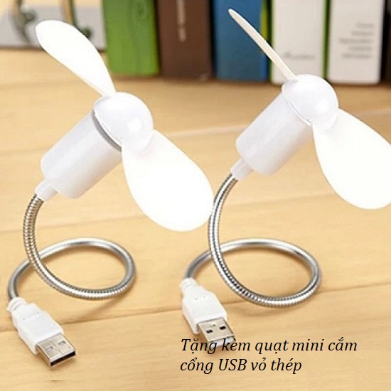 Quạt mini cổng cắm USB vỏ thép