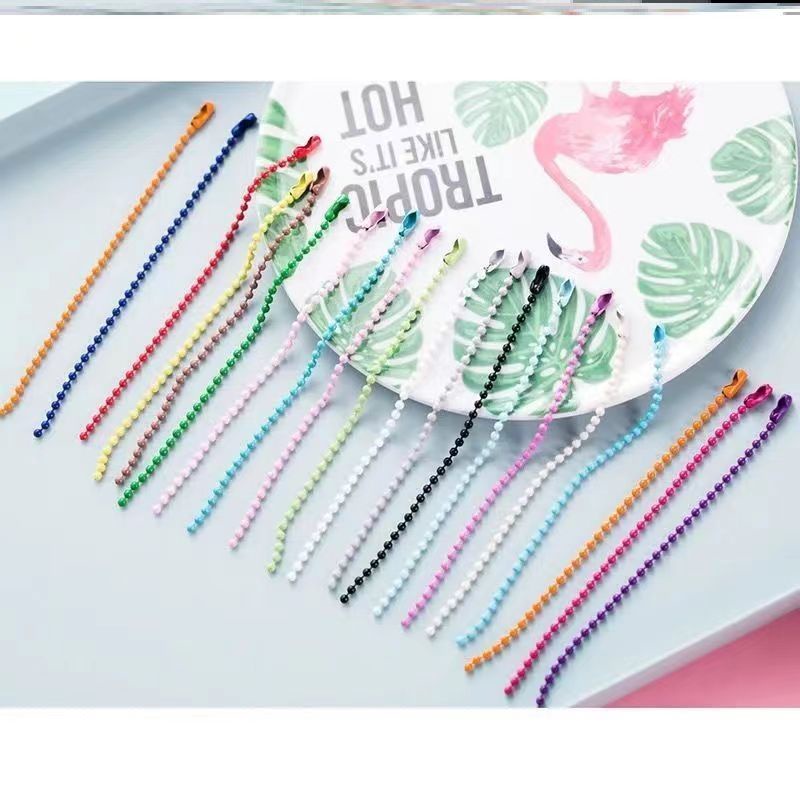 Chuỗi Hạt Tròn Nhiều Màu Làm Trang Sức Thủ Công Kích Thước 2.4 * 12 Hạt