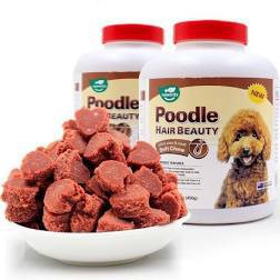Viên dưỡng mượt lông Poodle Hair Beauty [ 10 viên lẻ ],viên dưỡng mượt lông, giữ màu, phục hồi màu lông cho chó Poodle