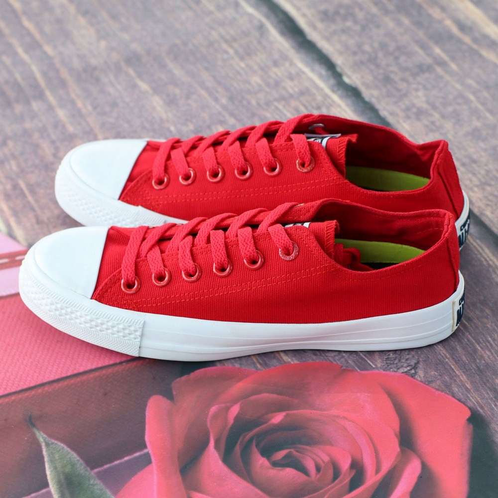 Giày Chuck II Nam Đỏ Tươi Cổ Thấp
