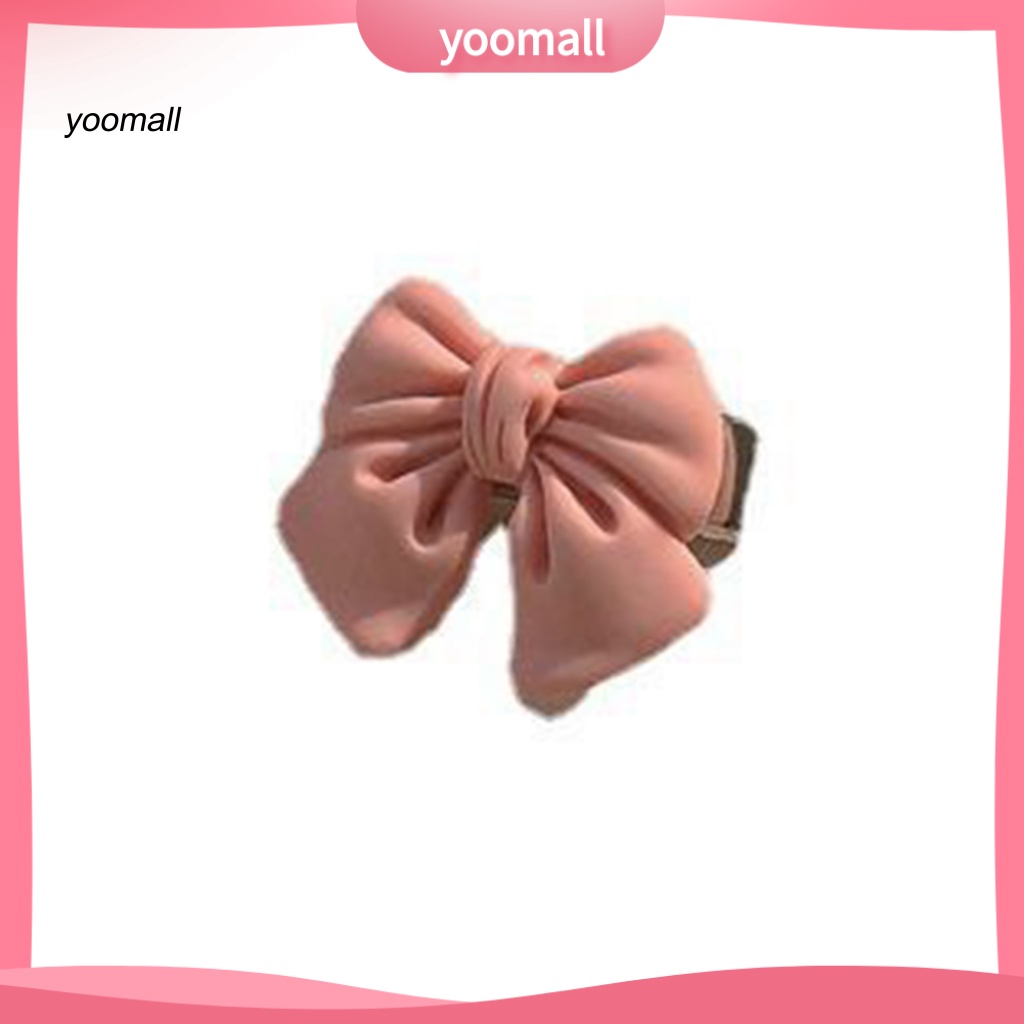 / Yo / Kẹp Tóc Trang Trí Hình Nơ Ôm Sát Chống Trượt Trang Trí Dành Cho Trẻ Em