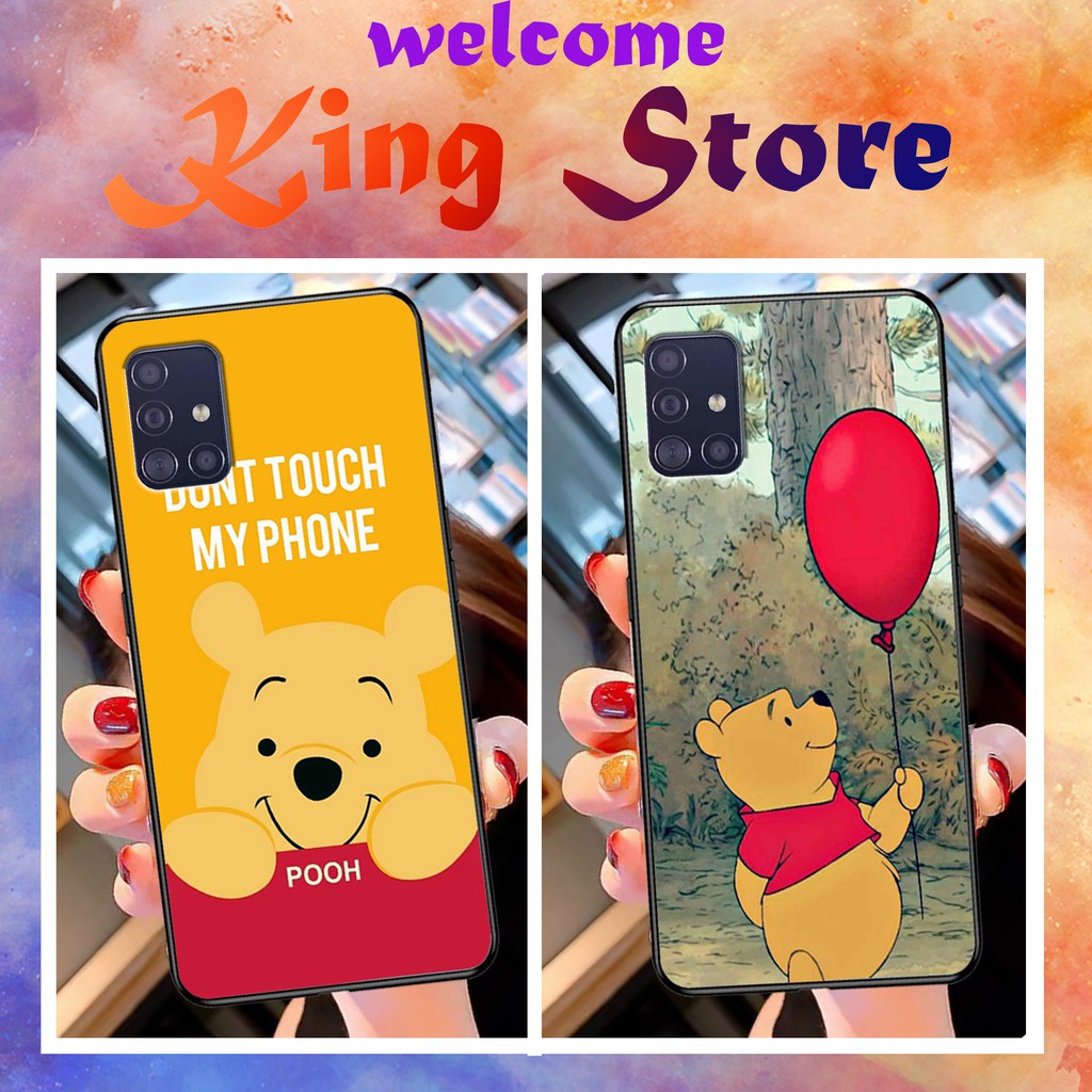 [Hàng đẹp] Ốp lưng Samsung A31/A51/A71 in hình Gấu Pooh Siêu đẹp, độc, lạ_KINGSTORE.HN_Ốp SS A31/A51/A71