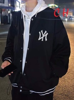 Áo bomber NY cúc bấm CH12
