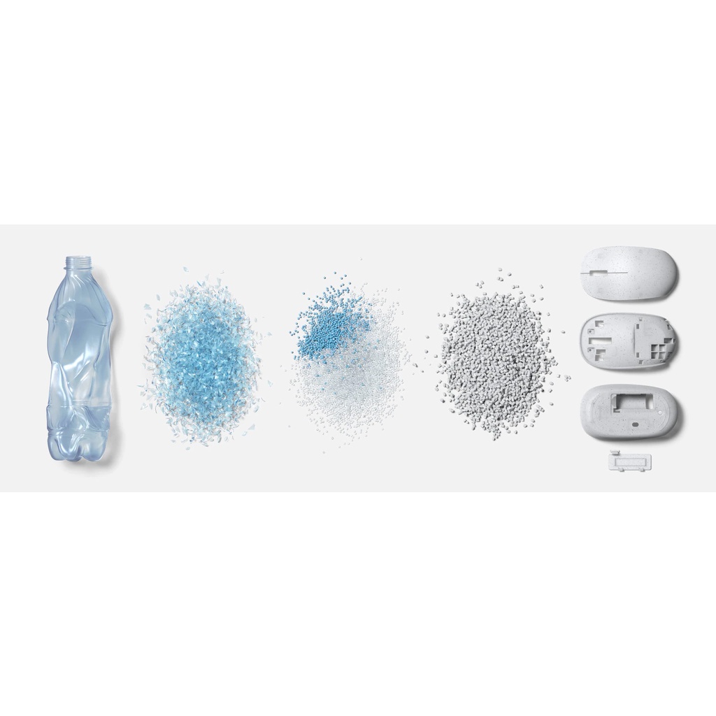 Chuột không dây Microsoft Bluetooth Ocean Plastic Mouse - Hàng Chính Hãng