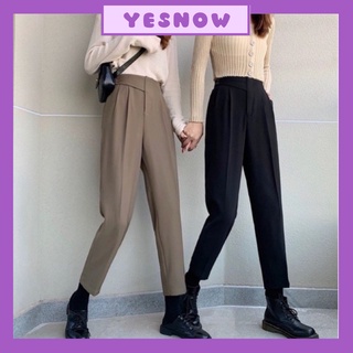 Quần baggy nữ vạt khuy lệch bên hông siêu hot- quần baggy vạt lệch