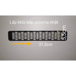 Lắp khói bếp gas Poloma nội địa Nhật
