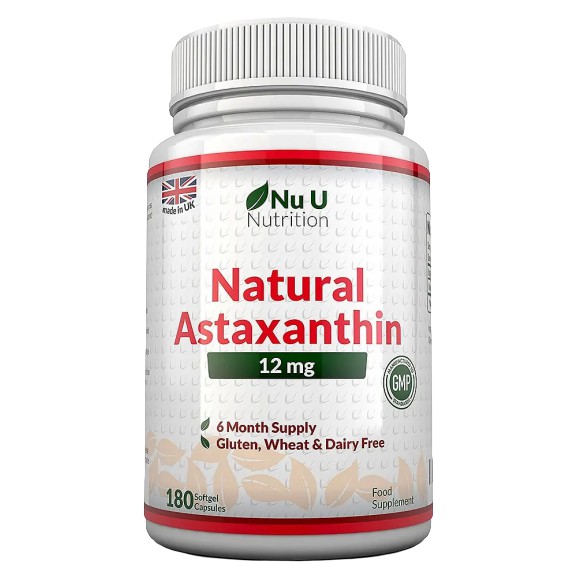 Viên Uống Chống Tế Bào Ung Thư Nuu Astaxanthin 12mg - 180 viên