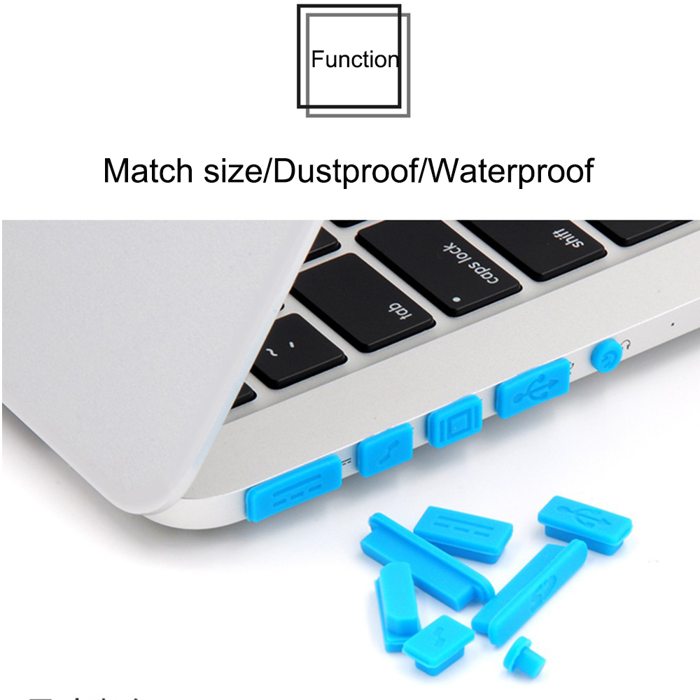 Nút cao su bịt các cổng cắm chống bụi bẩn cho Macbook Air 13 "11" Macbook Pro 2020 Retina | WebRaoVat - webraovat.net.vn