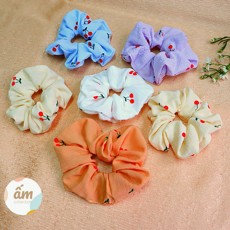 Scrunchies - Cherry