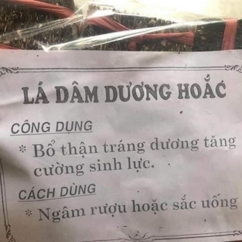 100g lá dâm dương hoắc