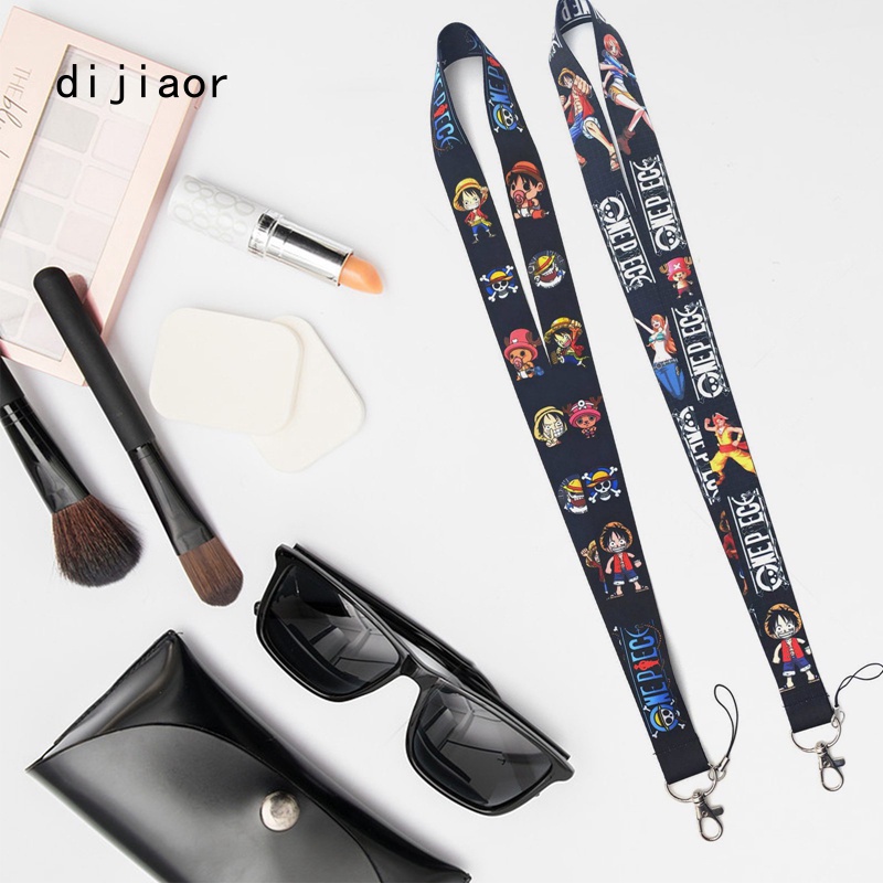 Dây đeo cổ gắn điện thoại in hình ONE PIECE