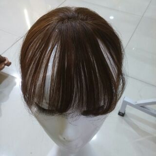 TÓC GIẢ ĐẸP 💕 FREESHIP 💕💕Tóc GIả Mái Thưa tóc thật 3D