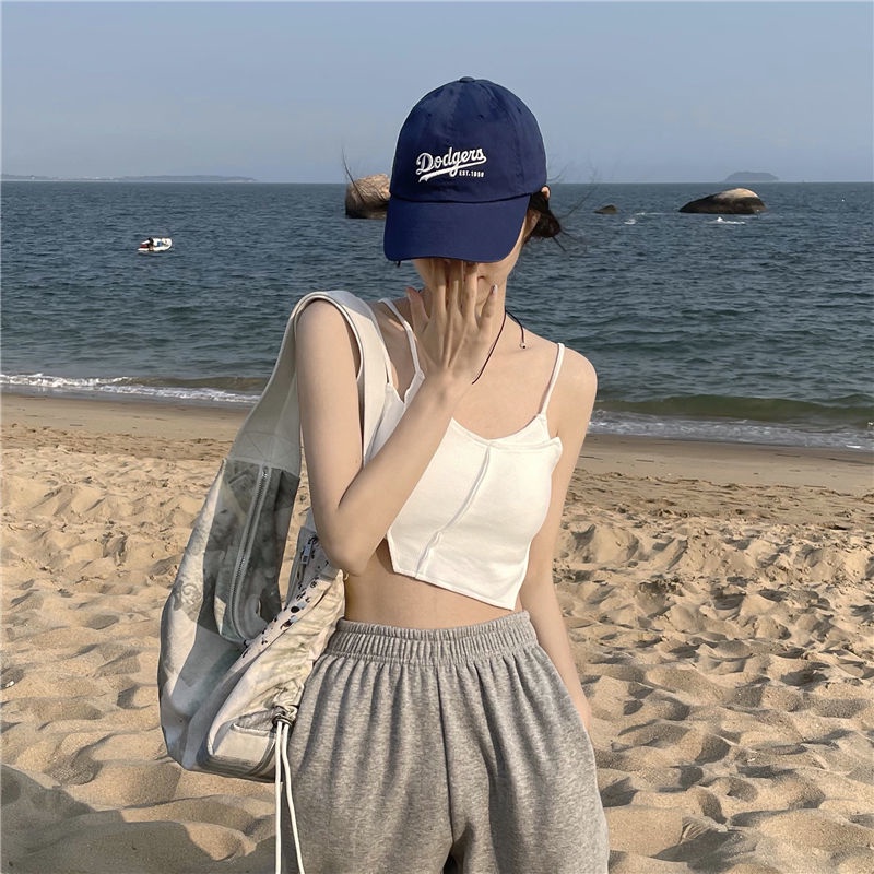 Áo Hai Dây Dệt Kim Quyến Rũ Thời Trang Hè Cho Nữ