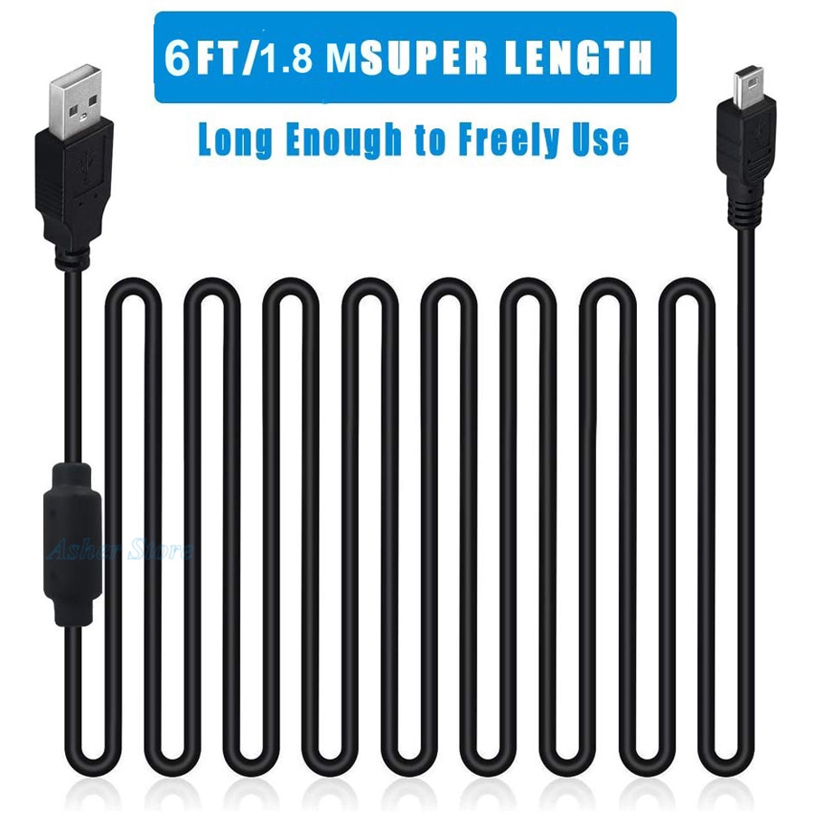 Dây Cáp Sạc 1.8M Micro USB Cho Tay Cầm Chơi Game PS4 Sony Playstation 4 PS 4