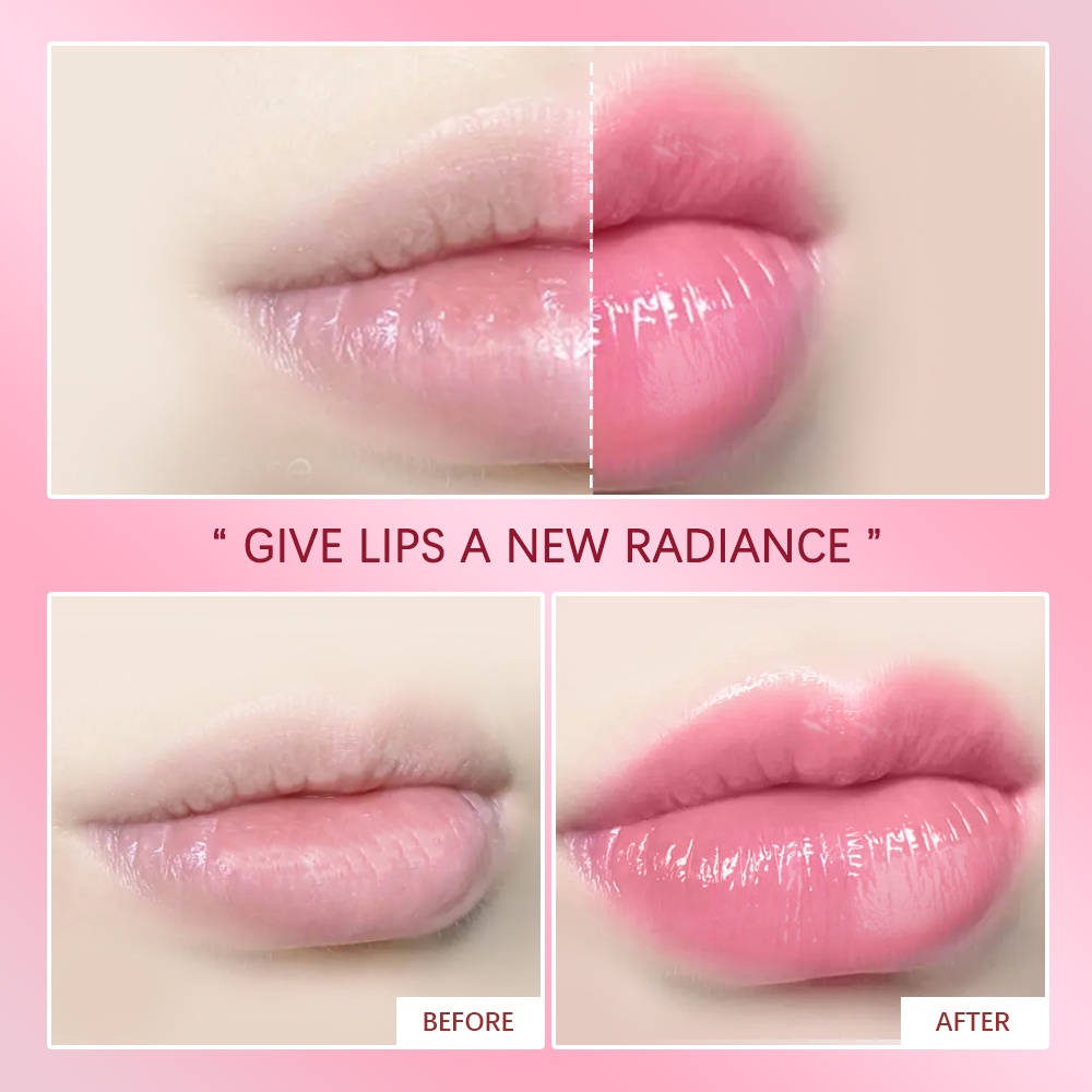 Serum Chứa Vitamin E Giúp Môi Căng Mọng Sáng Bóng 6 Màu Tùy Chọn