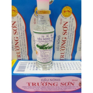 Dầu nóng trường sơn/ chai 10ml/ hsd 36 tháng