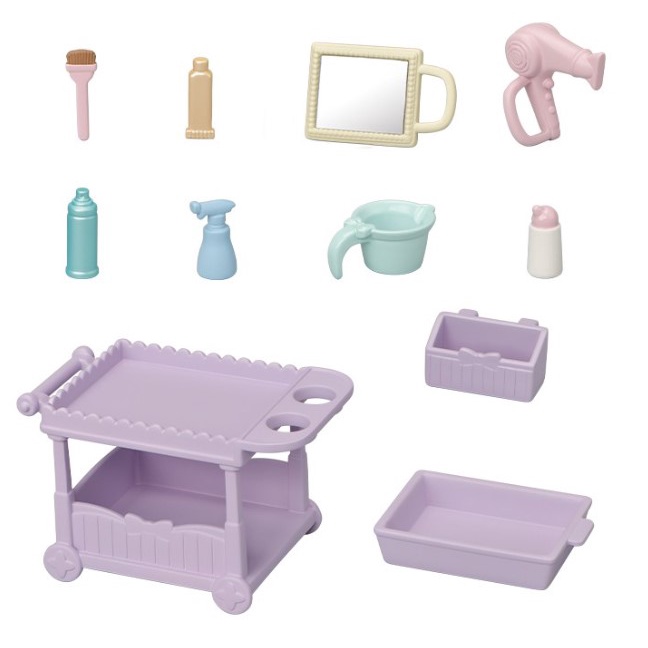 Sylvanian Family Sylvanian Bộ Tóc Tạo Kiểu Tóc Ngựa Sylvanian / Sylvanian / Hàn Quốc Giao Hàng Trực Tiếp