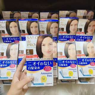 Nhuộm phủ bạc Salon De Pro