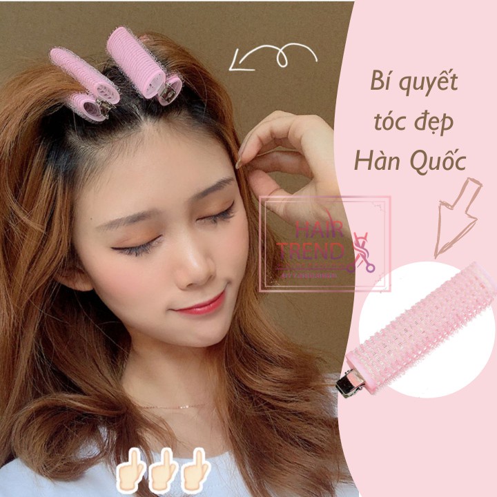 set 2 Kẹp phồng chân tóc, lô cuốn tự dính tóc
