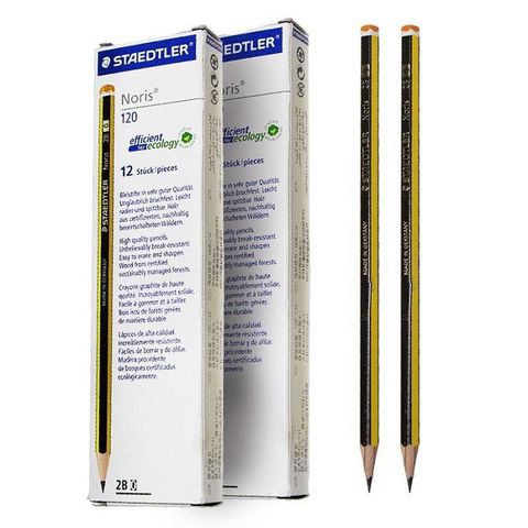 [Mã BMINCU50 giảm 50K đơn 250K] Bút Chì 2B Staedtler Noris 120-0 2B