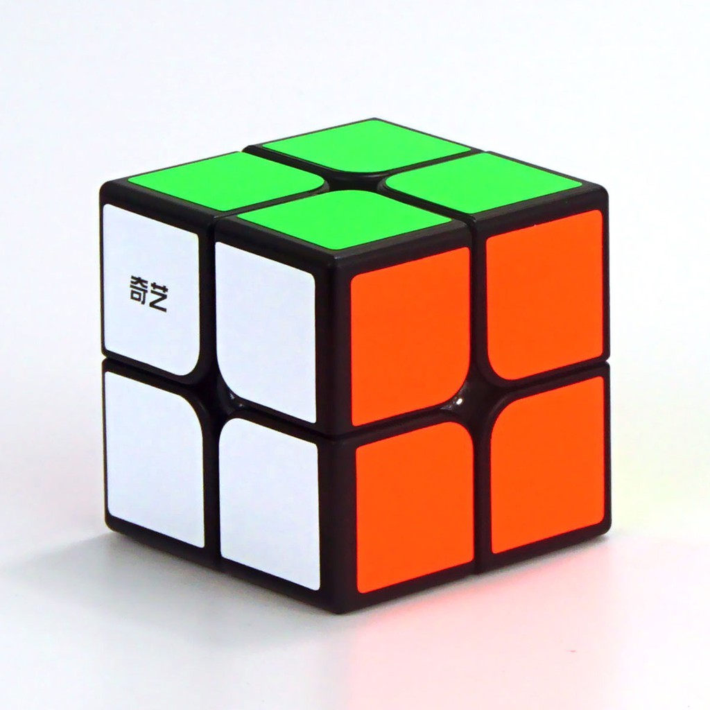 Rubik giá rẻ Qy QiDi W 2x2 Viền đen QY22D (Black)