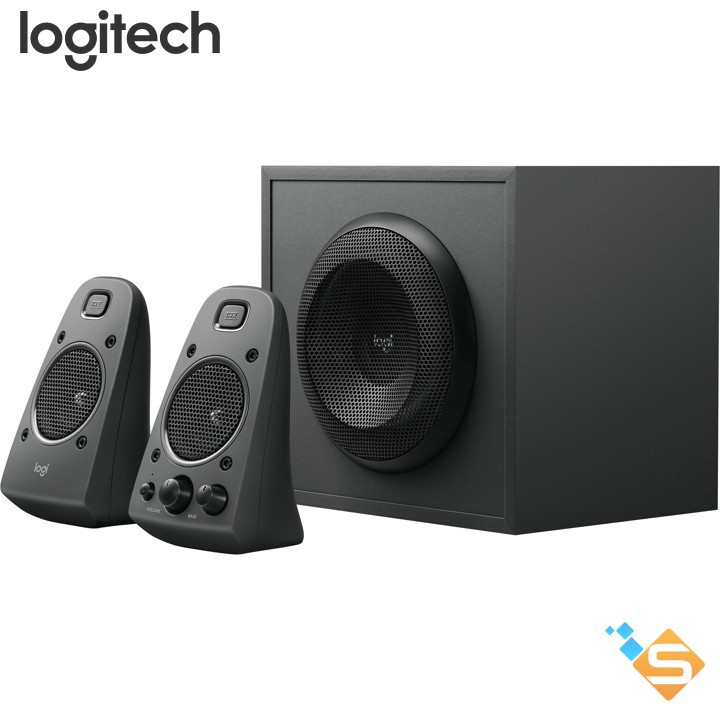 Loa Vi Tính Cao Cấp Logitech Z625 Âm Thanh 2.1 (THX) 400W - Có Cổng Quang - Bảo Hành Chính Hãng 1 Năm