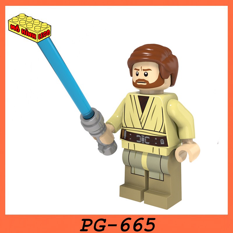 Đồ chơi lắp ráp lego giá rẻ cho bé PG 8024 mô hình minifigus Star wars chiến tranh giữa các vì sao