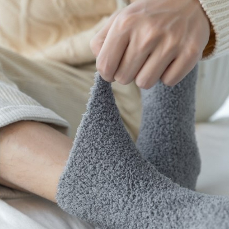 Vớ Cao Cấp Cổ Dài Bằng Len Cashmere Mềm Mại Thoáng Khí Thoải Mái Chống Đóng Băng Hàng Ngày Cho Nam Và Nữ