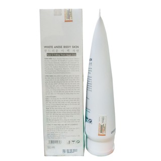 Sữa tắm Ủ kích trắng da SKIN AEC Hàn Quốc - Bật Tông sau 1 lần dùng