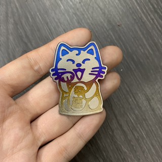 (ZÔ ZÔ) MÈO CHIÊU TÀI TEM TITAN