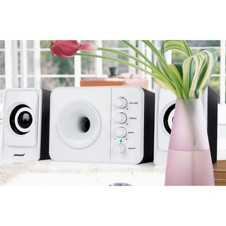 Loa vi tính SADA D-205, có blutooth, nổi nhỏ máy tính để bàn mini usb2.1 loa siêu trầm