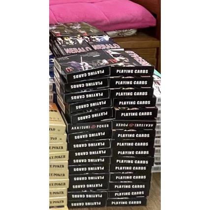 Bộ bài anime hình truyện tranh 50 mẫu / bộ bài tú lơ khơ 54 hình khác nhau 1 bộ