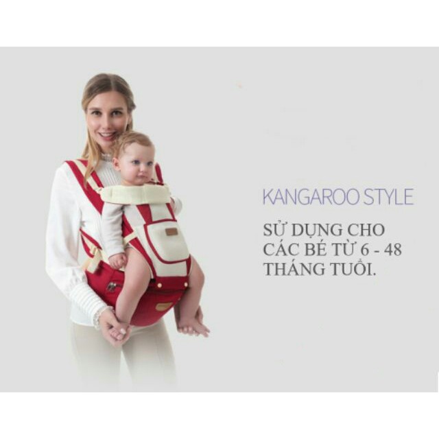 Địu Ngồi Kingrol  10 tư thế xuất Anh