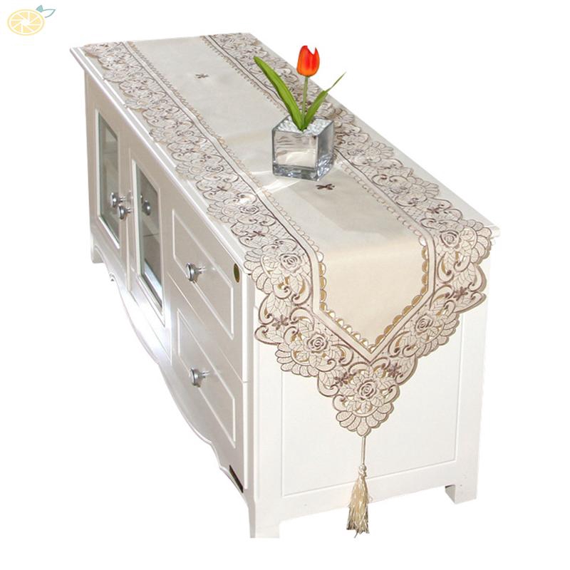 Khăn Trải Bàn Trang Trí Chất Liệu Polyester Chống Thấm Nước