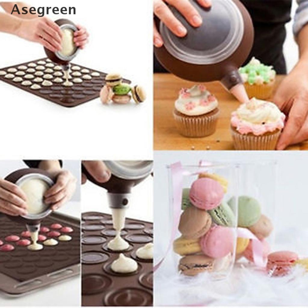 Khay Làm Bánh Macaron 30 Ngăn Bằng Silicone Tiện Lợi