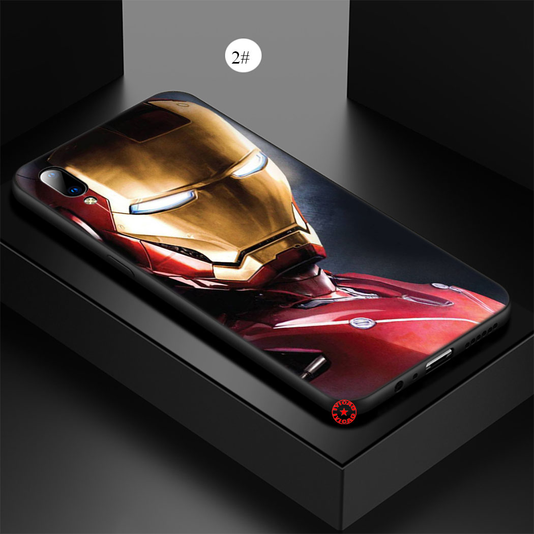 Ốp Điện Thoại Họa Tiết Iron Man Cho Xiaomi Redmi 9a 8a 7a 6a 5a 4a S2 Go 5 Plus Cp88