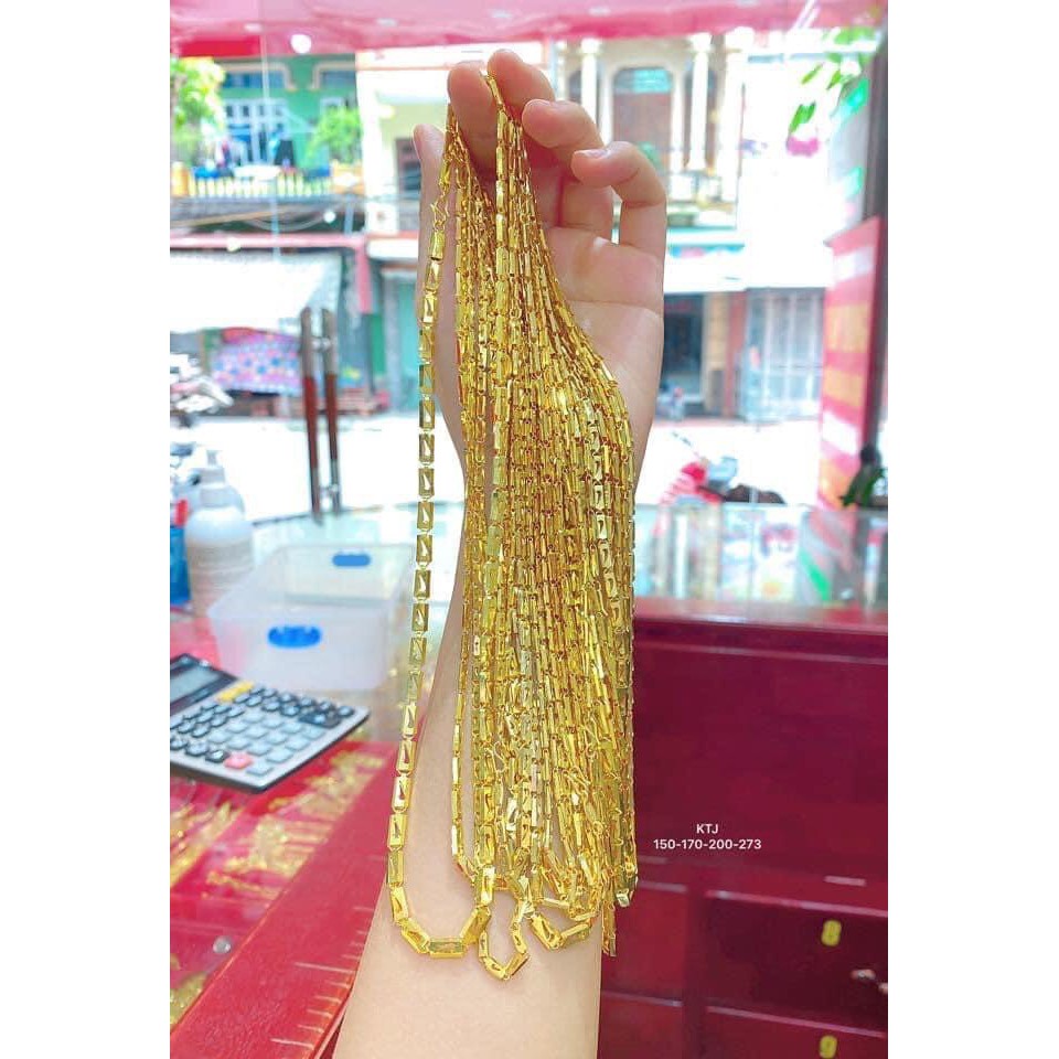 Dây chuyền đẹp, có giấy của tiệm vàng