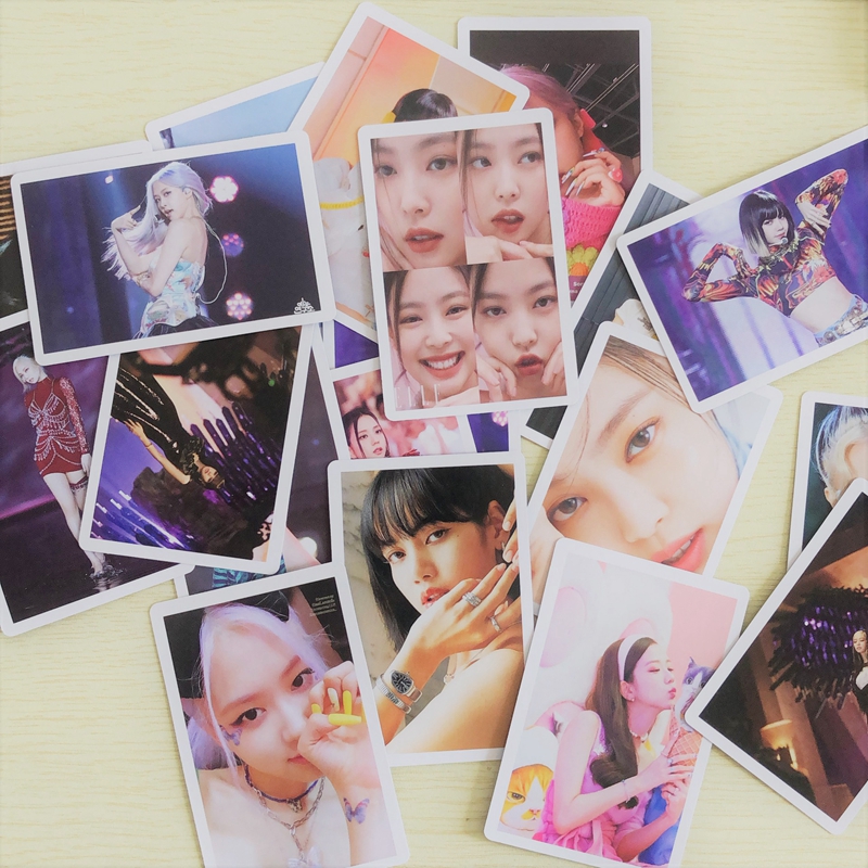 54pcs/set BlackPink Lomo Cards K-pop Photocard Lomo Card JISOO JENNIE ROSÉ LISA