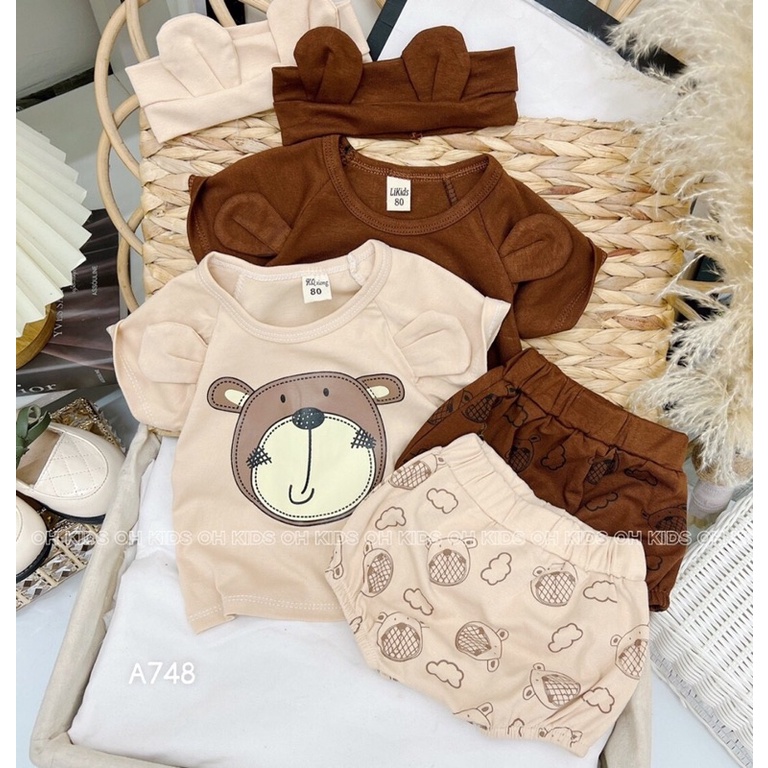 BỘ SET GẤU 3 MÓN