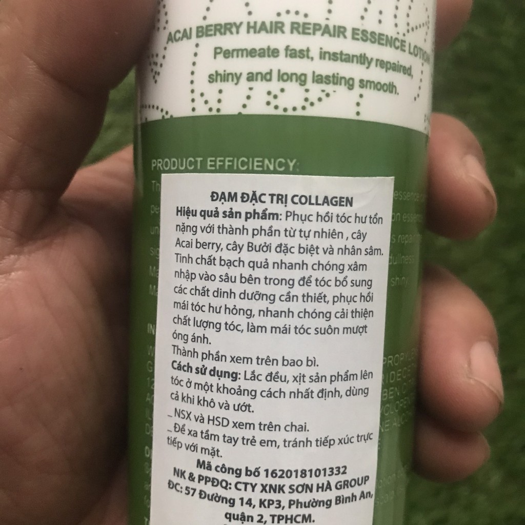 Xịt dưỡng đạm chăm sóc dưỡng tóc Collagen Acai Berry 300ml | BigBuy360 - bigbuy360.vn