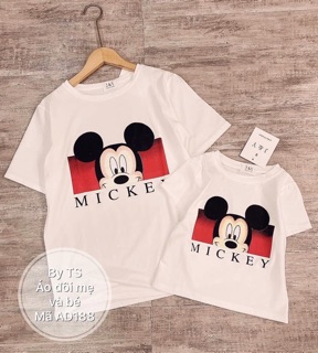 Sét áo mẹ con Mickey