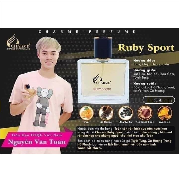 Nước hoa Charme Ruby Sport 50ml