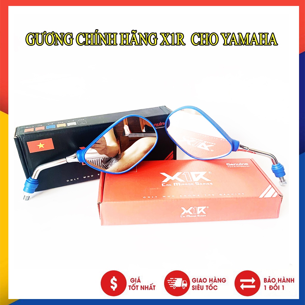 Gương Kính Chiếu Hậu X1R Spack Phù Hợp Cho Các Dòng Xe Honda -Yamaha ( giá 1 cặp)