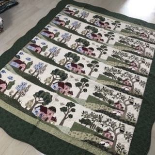 Thảm Quilt chần bông tự nhiên