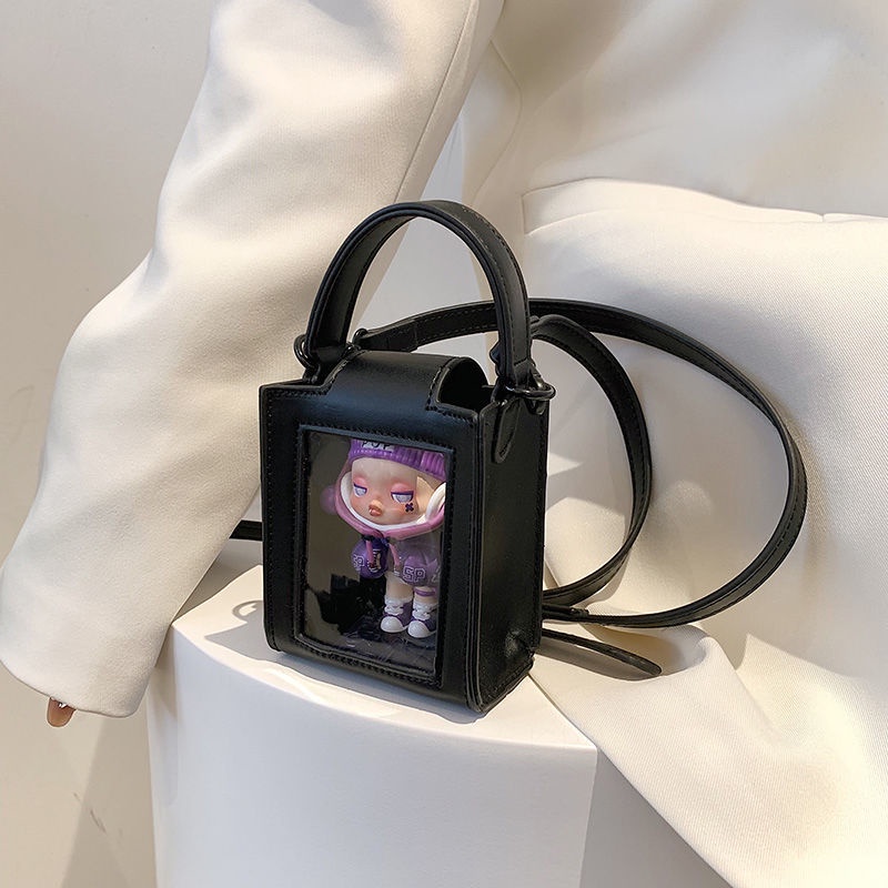 （Hàng giao ngay）Túi Đeo Chéo mini Trong Suốt Họa Tiết Hoạt Hình Thời Trang Mùa Hè Dành Cho Nữ 2022