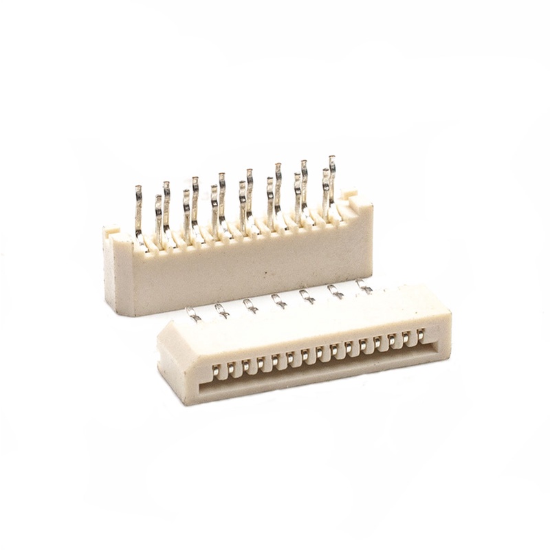 Hàng sẵn có * 1 cái, 15Pin 1.0mm Pitch FFC FPC Connector Chèn định hướng dọc