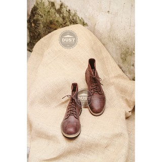 Giày cao cổ nam da bò redwing beckman