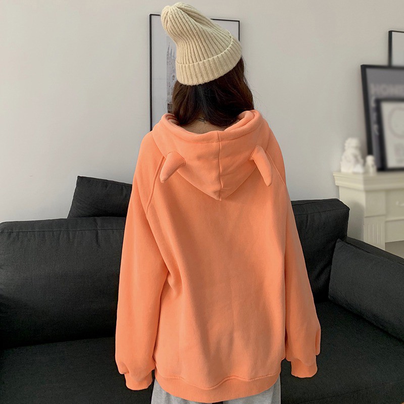 Áo sweater tay dài màu kẹo thời trang cho nữ | BigBuy360 - bigbuy360.vn