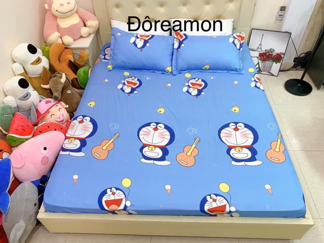 [Giá hủy diệt] Bộ ga vỏ gối cotton poly (1 grap giường + 2 vỏ gối nằm) | BigBuy360 - bigbuy360.vn