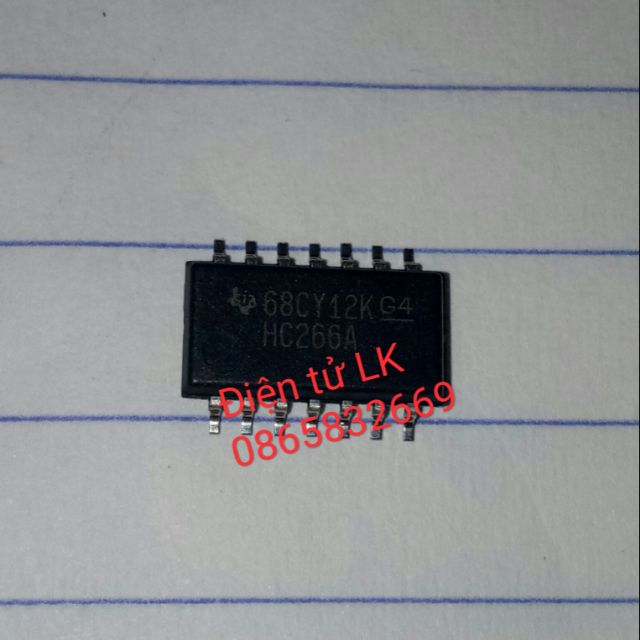 IC số 74HC266A HC266A SOP14